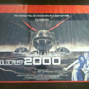 Vintage 1977 Original Film Poster Movie Holocaust 2000 Kirk Douglas Art Posters